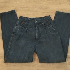 Women's vintage mom jeans high rise Blaze